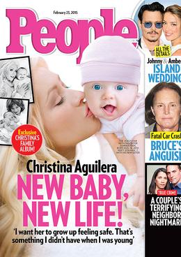 Christina Aguilera s dcerou