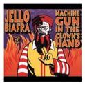 Machine gun in the clown's hand
