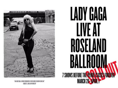 Profilový obrázek - Lady Gaga Live at Roseland Ballroom Opening (Lady GaGa)