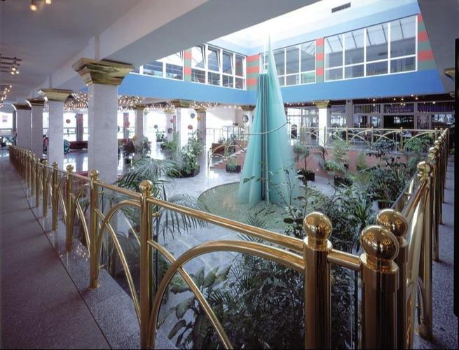 Sanatoria Klimkovice - autor projektu interiéru - kolonáda