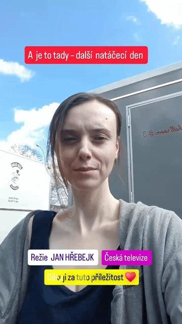 Eliška Sládečková,  2025, natáčení pro Českou televizi,  režie Jan Hřebejk 