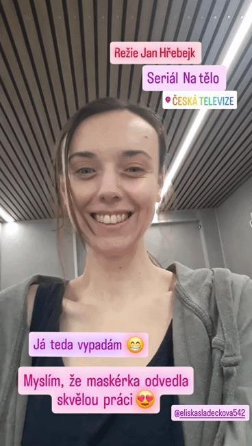 Eliška Sládečková,  2025, natáčení pro Českou televizi,  režie Jan Hřebejk 