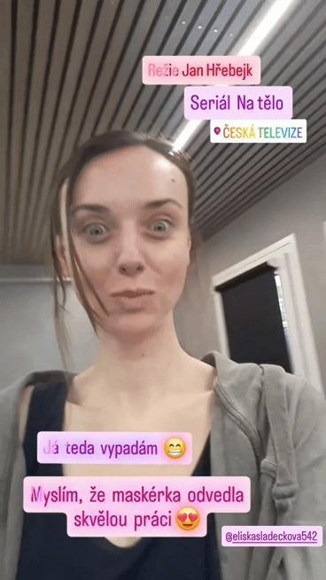 Eliška Sládečková,  2025, natáčení pro Českou televizi,  režie Jan Hřebejk 