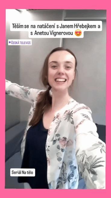 Eliška Sládečková,  2025, natáčení pro Českou televizi,  režie Jan Hřebejk 