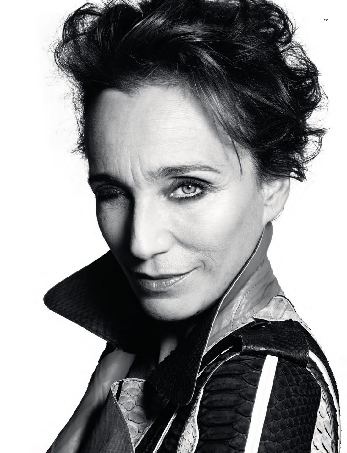 Kristin Scott Thomas burberry