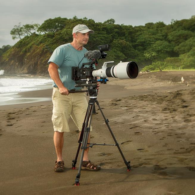 ... z natáčení na Kostarice