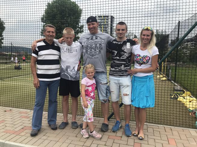 Rodinná fotografie Petry Quick