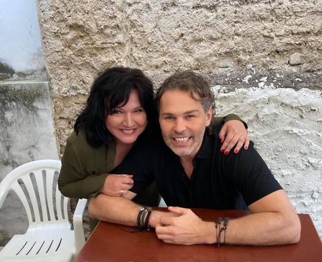 Šárka Rezková a Jaromír Jágr