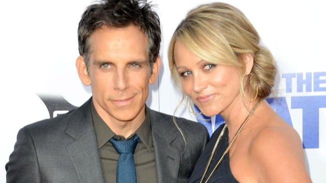 Ben Stiller s manželkou