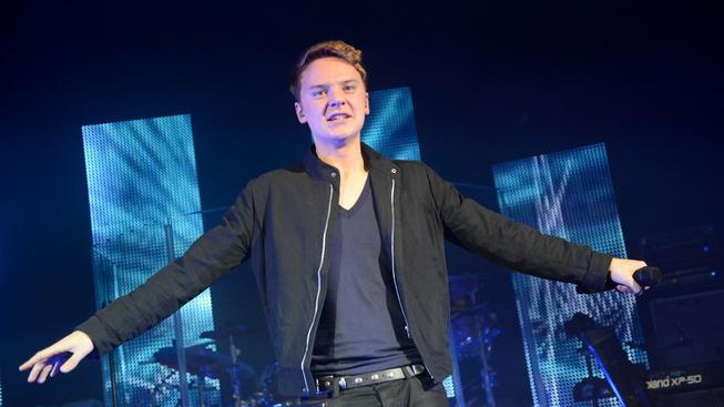 Conora Maynarda zasypaly v Londýně fanynky kalhotkami Conor Maynard