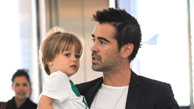 Colin Farrell promluvil o postiženém synovi Colin Farrell se synem
