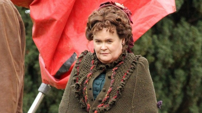 Susan Boyle pracuje na svém prvním filmu