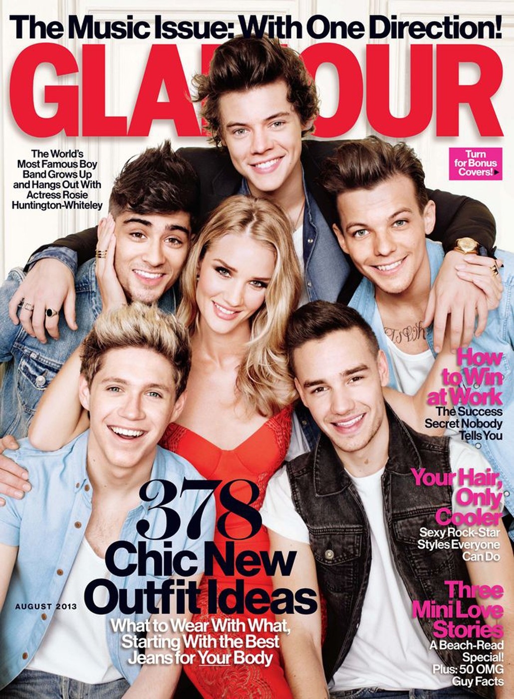 One Direction a Rosie Huntington Whiteley