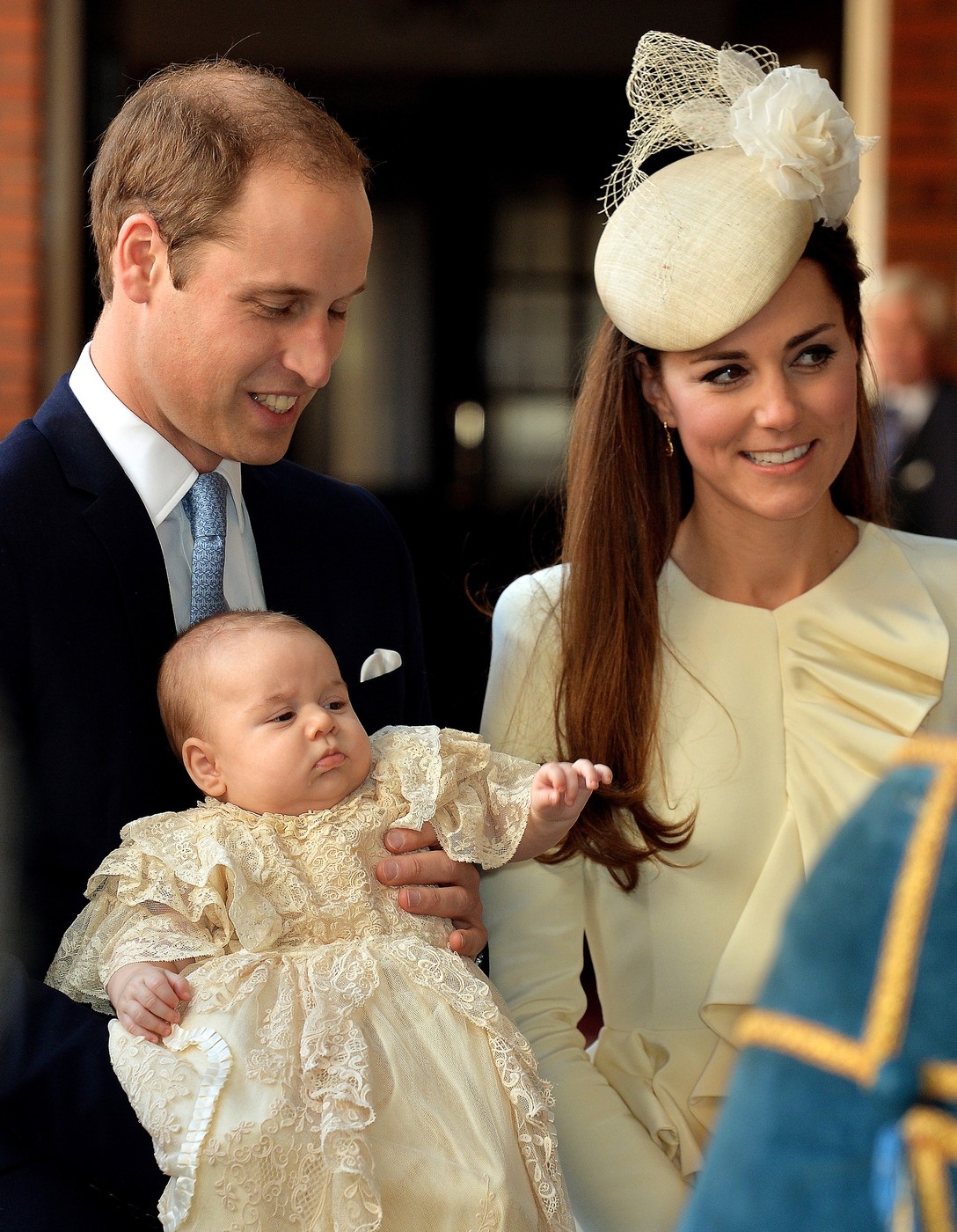 princ William, George a Kate