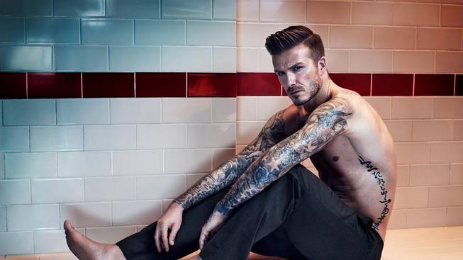 David Beckham se opět svlékl a předvedl dokonalé tělo