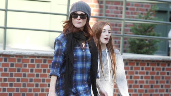 Dcera Julianne Moore: Jako kdyby jí z oka vypadla!