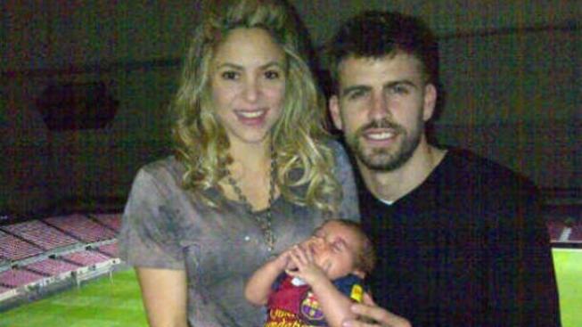 Shakira a Gerard a Milan