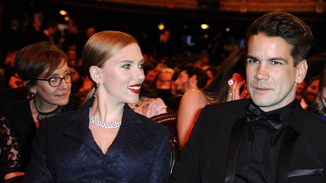 Scarlett Johansson a Romain Dauriac