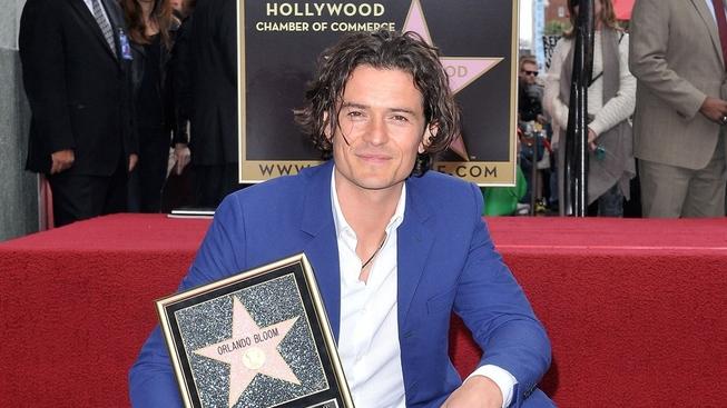 Orlando Bloom má svou hvězdu na chodníku slávy