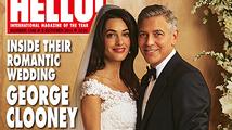 Prohlédněte si první svatební fotografie George Clooneyho a Amal Alamuddin