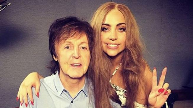 Paul McCartney natáčí s Lady Gaga