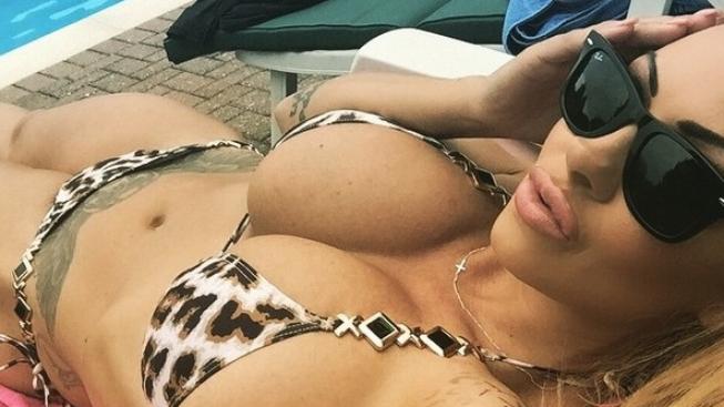 Známá bodybuilderka a příležitostná glamour modelka Jodie Marsh se tajně vdala