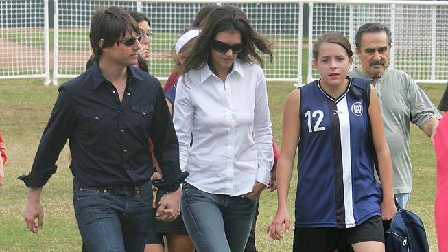 Tom Cruise, Katie Holmes a Isabella