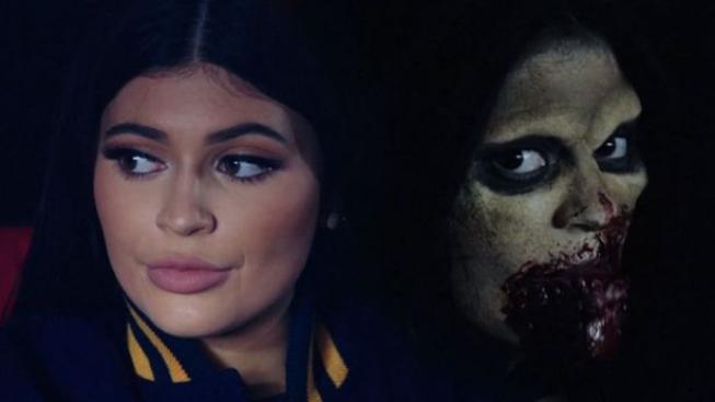 Kylie Jenner si zahrála v drsném videoklipu plném krve a oživlých mrtvol