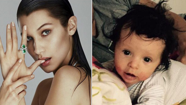 To nejlepší ze sociálních sítí: Bella Hadid zapózovala nahá, Monika Absolonová ukázala syna