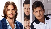 Ashton Kutcher nebo Charlie Sheen? Kdo je lepší v seriálu Dva a půl chlapa?
