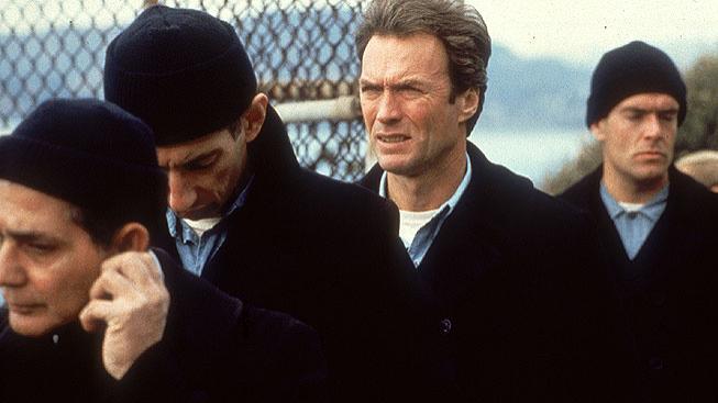 Clint Eastwood ve filmu Útěk z Alcatrazu