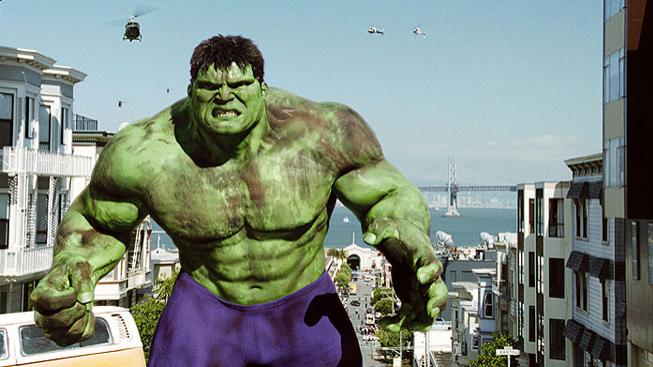 Eric Bana ve filmu Hulk (2003)