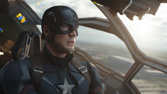 Chris Evans jako Captain America