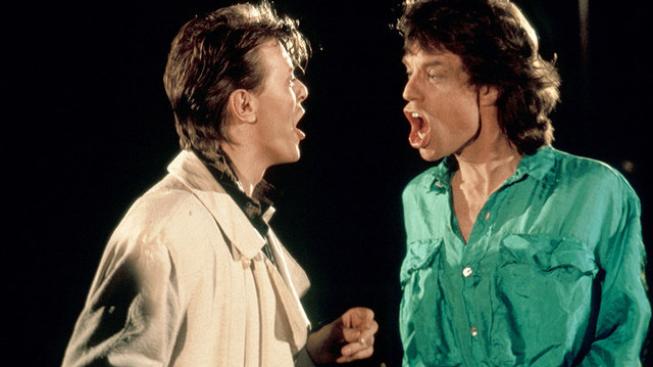 Mick Jagger a David Bowie