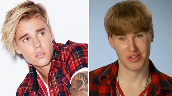Toby Sheldon = Justin Bieber