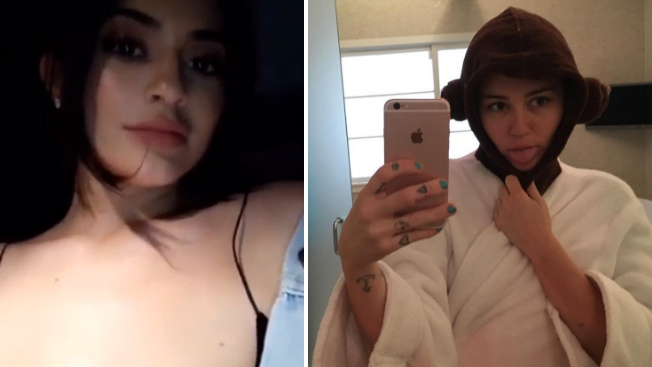 To nejlepší ze sociálních sítí: Spoře oděná Kylie Jenner a Miley Cyrus bez snubáku