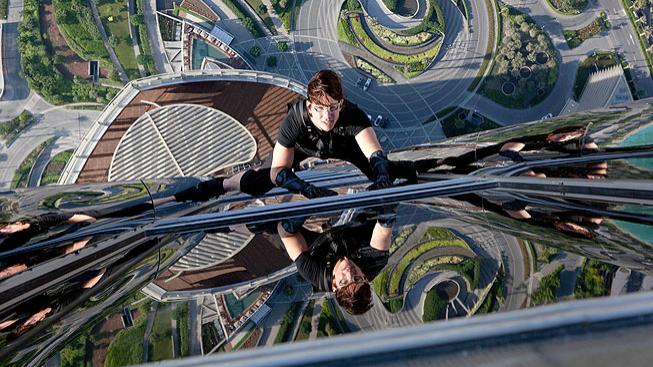Tom Cruise ve filmu Mission Impossible: Ghost Protocol