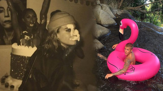 Dovolená Justina Biebera a narozeninová oslava Cary Delevingne