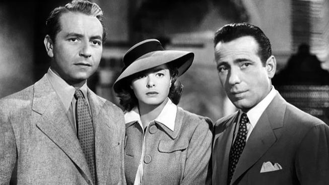Paul Henreid, Ingrid Bergman, Humphrey Bogart ve filmu Casablanca