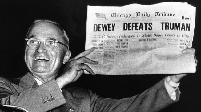 Truman VS. Dewney