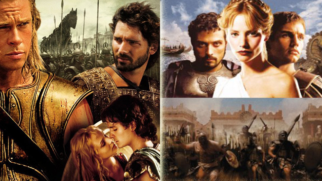 Který z filmů o Trojské válce je lepší? Troja nebo Helena Trojská?