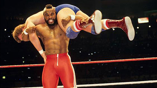 WrestleMania - Mr. T, Hulk Hogan