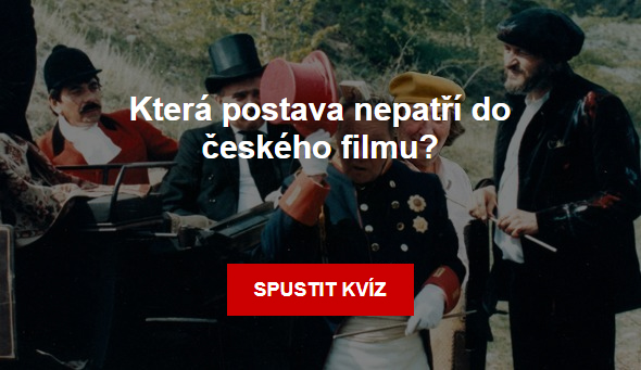 Kvíz: Která postava nepatří do českého filmu?