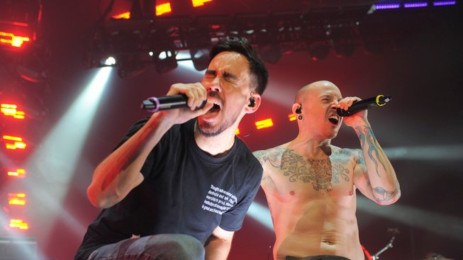 Mike Shinoda a Chester Bennington z Linkin Park