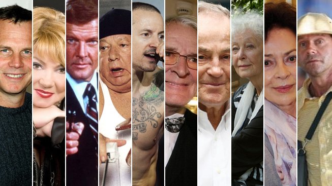 Deset slavných, kteří zemřeli v roce 2017