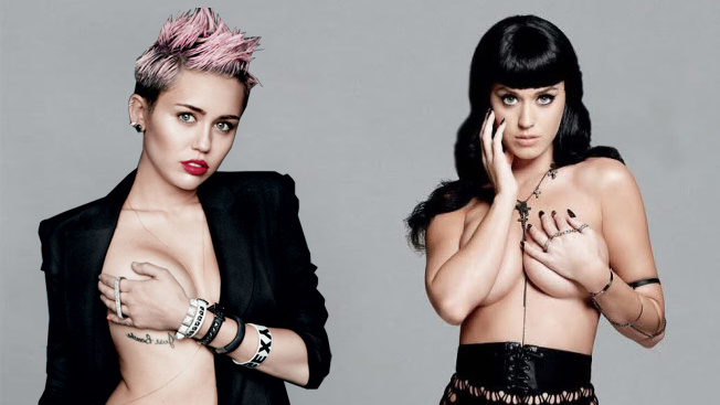 Katty Perry, nebo Miley Cyrus? Která sesbírá více fanoušků?