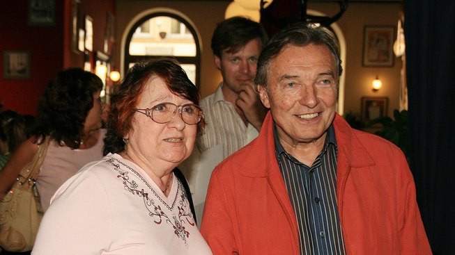 Antonie Zacpalová a Karel Gott