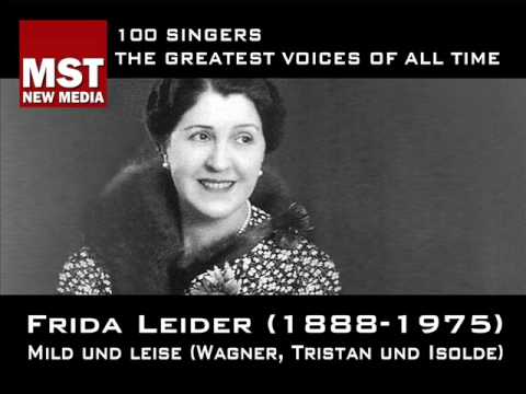 Profilový obrázek - 100 Greatest Singers: FRIDA LEIDER