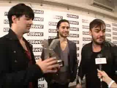 Profilový obrázek - 30 Seconds to Mars interview at the Kerrang Awards 2008