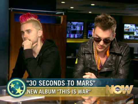 Profilový obrázek - 30 Seconds to Mars Interview on ABC News 